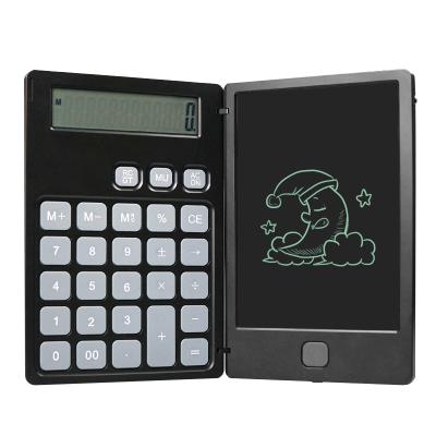 China Calculator LCD Writing Tablet Gift Memo Pad Digital LCD Rewritable Writing Board Electronic Calculator Drawing Tablet for sale