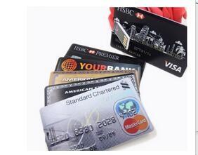 China Ultra Thin Credit Card USB Drive 4GB USB Sticks , 4 Gig Thumb Drive for sale