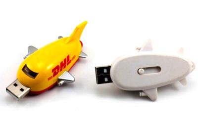 China Customized USB Thumb Airplane Drives Compatible Windows 98 Airplane Shaped U057/SY045 for sale