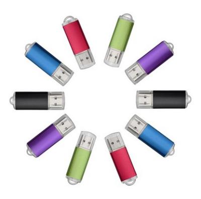 China Red Blue Purple OTG Pocket USB Thumb Drive Classic Swivel Plastic For Mobile Phone for sale