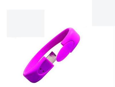 Κίνα 4GB βραχιόλια Drive λάμψης Wristband USB 100% κίνηση αντίχειρων ικανότητας wristband προς πώληση