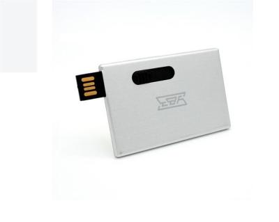 China Compatibility Top Grade 5*9cm Credit Card USB Drive 2gb plug and play for sale