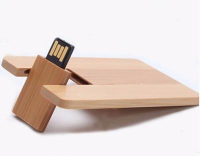 China Memorias USB de madera 8GB 16GB 32GB 64GB del Usb 2,0 de la tarjeta de la capacidad real en venta