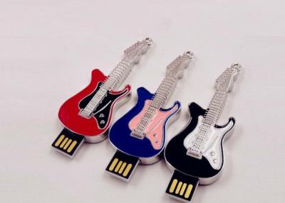 Cina Piccolo ciao - acceleri il logo portatile della chiavetta USB 64gb Customed della chitarra dei gioielli in vendita