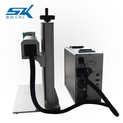 China SENKE Air Cooled Portable Fiber Laser Printing Machine Used For Glass /Metal /Acrylic Marking à venda