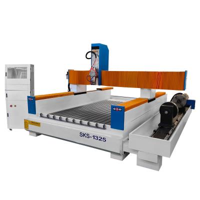 China Hotels China Popular 4 Axis Stone Cutting Engraving Machine 3D CNC Router For Sale en venta