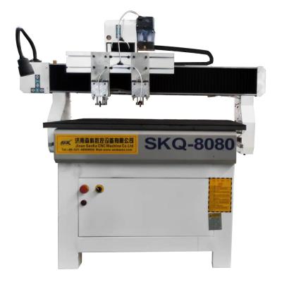 China Discount Price 600*800mm 2mm Thickness Home Use Flat Glass Mirror Cutter CNC Mirror Cutting Machine en venta