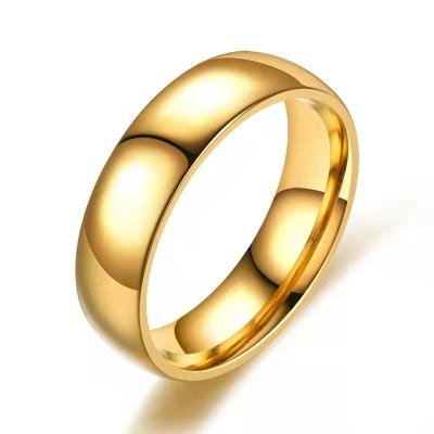 China E-Co Stainless Steel Friendly Wholesale High Quality Cross Ring Plated Gold Jewelry Rings For Man for sale