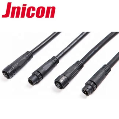 China Hot Selling Automotive M12 Waterproof IP67 Shielded Cable Bayonet Locking Connector for sale