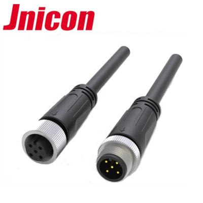 China Manufacture M12 5pin Waterproof Electrical Wiring Automotive Lighting Factory 5pin Socket for sale