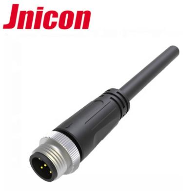 China Waterproof Automotive Automotive Electrical Cable 5P M12 Connector For Industrial Sensor Application for sale