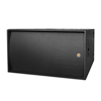 China 18 Inch 1190W Dual Black Birch Plywood Box Ultra Low Frequency Speakers Disco\Bar\Club\Home\Black Multifuction Subwoofer Speaker for sale