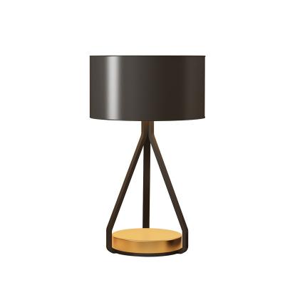 China Modern Marglice Style hotel table lamp modern design table light black bedside table lamp for sale