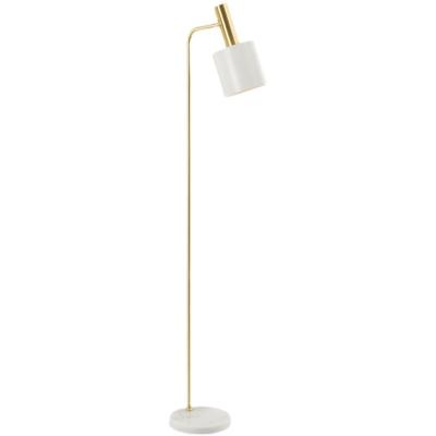 China Contemporary Marglice Modern Home Lighting Fancy Nordic Floor Lamp iron Standing Reading Lamp with marble base for sale