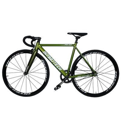 China 700C Speed ​​Bike PB001 INTRO7 Colorful Fixed Single Bicycle Fixie Hi-Tix Steel Black 700c Fixed Speed ​​Bike for sale