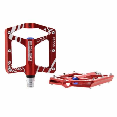 China JS508 Aluminum Alloy Non-slip Ultralight DU Bearing Bicycle Anti-slip High Quality Pedal For Bike for sale