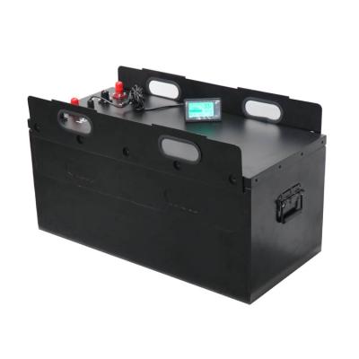 China High quality customized deep cycle forklift lifepo4 battery 48v long life for sale