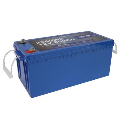 China High Quality Marine Solar RV Battery LiFePO4 12V 200Ah Lithium Ion Battery Factory Price for sale