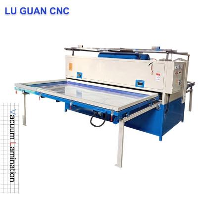 China Furniture Other Woodworking Machinery Vacuum Laminating Machine Worktable PVC Single Laminating Machine for sale