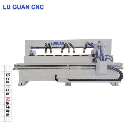 China Furniture Making Machine Laser Side Hole Slotting Machine Woodworking Machine CNC Drilling Machine for sale