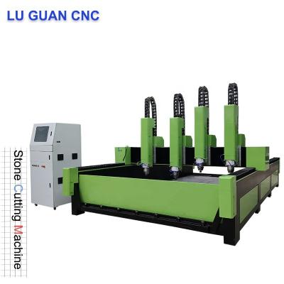 China Water Cooled Stone Marble Granite Quartz Sandstone CNC Router Spindle CNC Router Stone Cutting Machine for sale