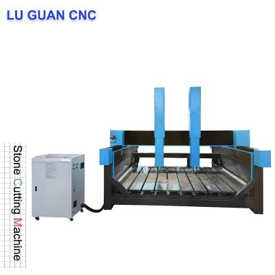 China Automatic CNC Marble Router Machine Stone Sandstone Quartz Stone Granite Cutting Machine 4 Axis Marble Carving Machine for sale