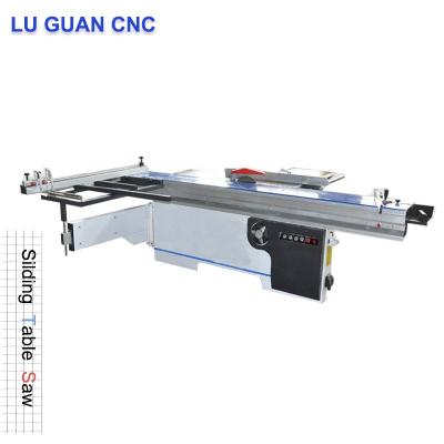 China 90 VERTICAL Degrees Cutting Cheap Manual Plate Saws Blade Sliding Table Saw Woodworking Machine Factory for sale