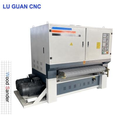 China Automatic Woodworking Machine Double Sided Plywood Hotels Heavy Polishing Sander for sale