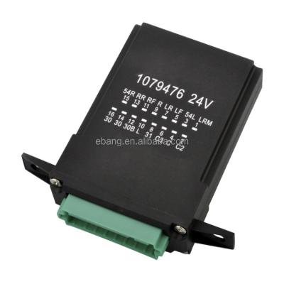 China electronic flasher used for heavy duty truck 1079476 8155312 8158697 3943863 24v16 PIN Original for sale