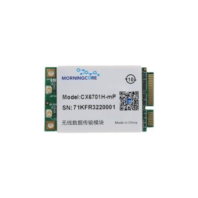 China Mnet1 CX6701H-mP series long distance wireless ad hoc 3km/miniPCIE/maximum 32 node/600M CX6701H-mP module/30Mbps/single hop for sale