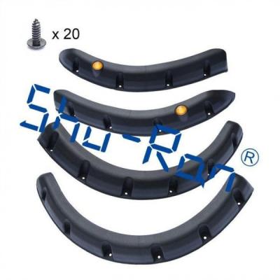 China Parte posterior y Front Fender Flares For Yamaha negros, sistema del carro de golf de 4 en venta