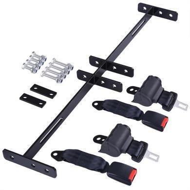 China 2 cintos de segurança retráteis do carrinho de golfe do universal suportam Kit Compatible com o carro do clube de EZGO Yamaha à venda