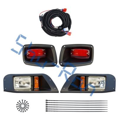 China Jogo ajustável de Kit Compatible Golf Cart Light do farol para EZGO TXT à venda