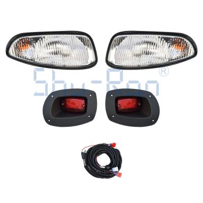 China EZGO RXV Golf Cart Basic Street Legal Halogen Light KIT w/LED Tail Light for sale