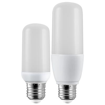 China Residential BOMSI Hot Selling E27 Plastic Aluminum Housing 5W 10W 15W Mini Cylinder LED Light Bulb Flat Head T Shape Led Bulb Indoor Light for sale