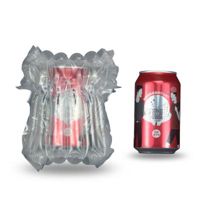 China Shockproof/Waterproof/Space Damping/Saving Air Cushion Film Bag Plastic Wrap Inflatable Air Column Bubble Bag For Wine Bottle Protector for sale