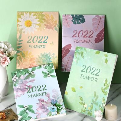 China Diary 2022 Packing Planner Stationery Organizer Kawaii A4 Notebook Calendar Diary Office School Material for sale