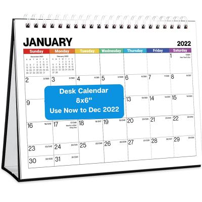 China Wholesale Christmas Table Desk Calendar Printing Custom Customs Etc. 2022 Calendar Calendarios for sale