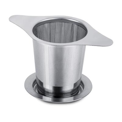 China Wholesale Stainless Steel Crystal Mesh Sieve Luxury Tea Infuser Viable Bambus Bottle with Infuser for sale