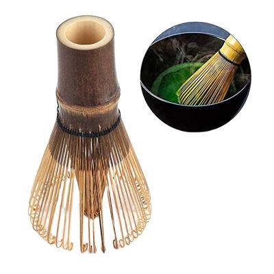 China 100 Forks Bambus Sales Matcha Sustainable High Quality Hot Custom Bamboo Tea Beater Eco-Friendly Purple Bamboo Beater For Matcha Tea for sale