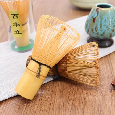 China 100 Forks Bambus Sales Matcha Sustainable High Quality Hot Custom Bamboo Tea Beater Eco-Friendly White Bamboo Beater In Stock for sale