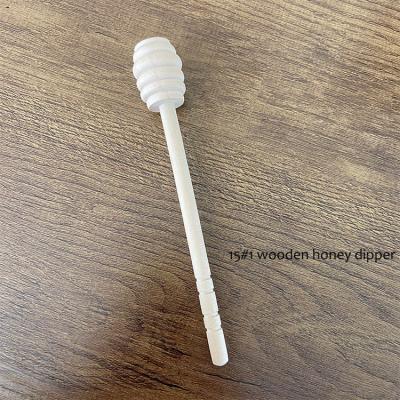 China Wooden Honey Dipper For Honey From Honey Dipper Stick Manufacture Spoon 6 Inch Bambus Viable Wholesale Quality High Grade for sale