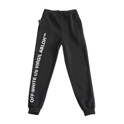 China Manufacturer Anti Pilling Custom Embossed Printing Designer Hip Hop Jogger Pant Mens Loose Fit Track Pants Man for sale