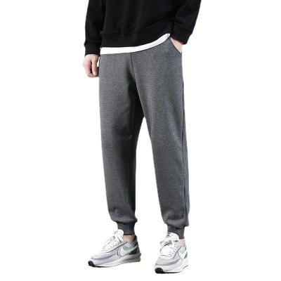 China 2021 Men's Casual Track Pants Anti-pilling Sports Pants Men Rope Pants Cotton Trousers for sale