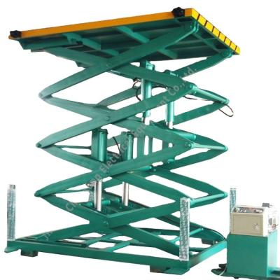 China Type Stage Display CRANES Garage Car Turntable Electrohydraulic Scissor Lifting Revolving Platform for sale