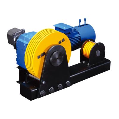 China CRANES Feature PII Series 7 Disc Winches Disc Belt Drum Brake Mechanism Industrial Hydraulic Lifting Winch Soft Start Stop for sale