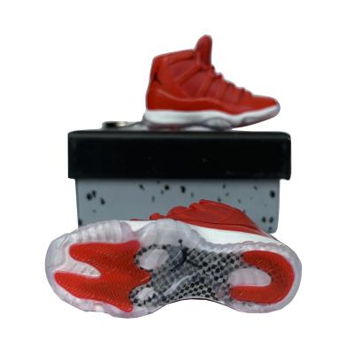 China Quality Jordan 11 Key Chain Plastic Perfect Key Chain Ring for sale