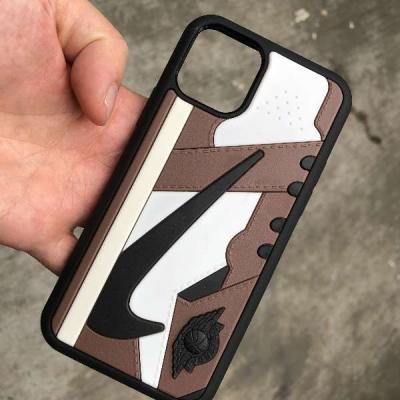 China Flexible Jordan Shoes Design Mobile Phone Shell Cell Phone Accessories for sale