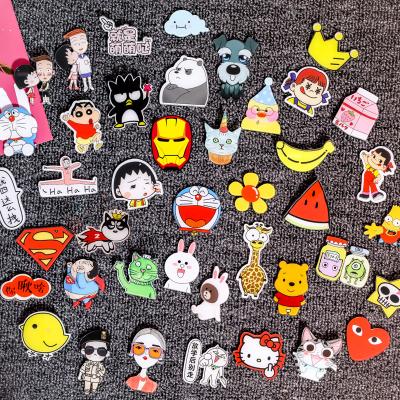 China Cute Nickel Free Decorative Acrylic Badges PINS For Backpack for sale