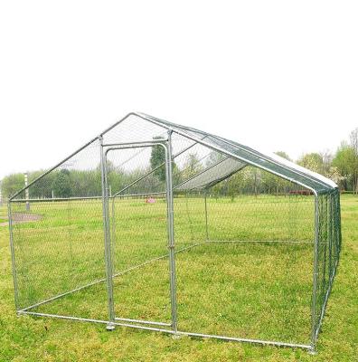 China Windproof 432 Galvanized Pipe Flat Surface Chicken Cage Rabbit Cage Dog Cage for sale